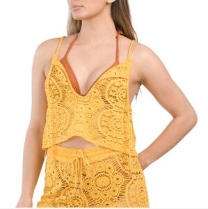 Sunshine 79 crochet swim coverup top ⭐️